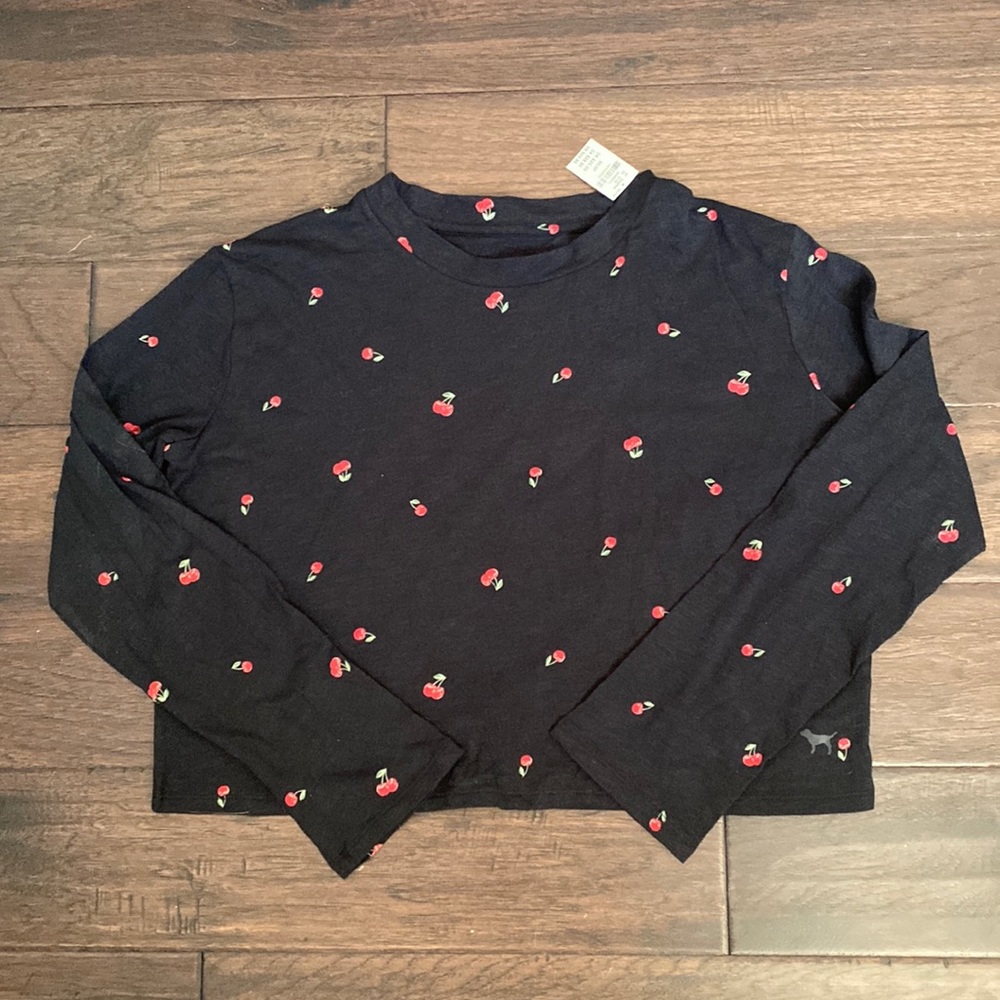 NWT PINK Cherry Long Sleeve